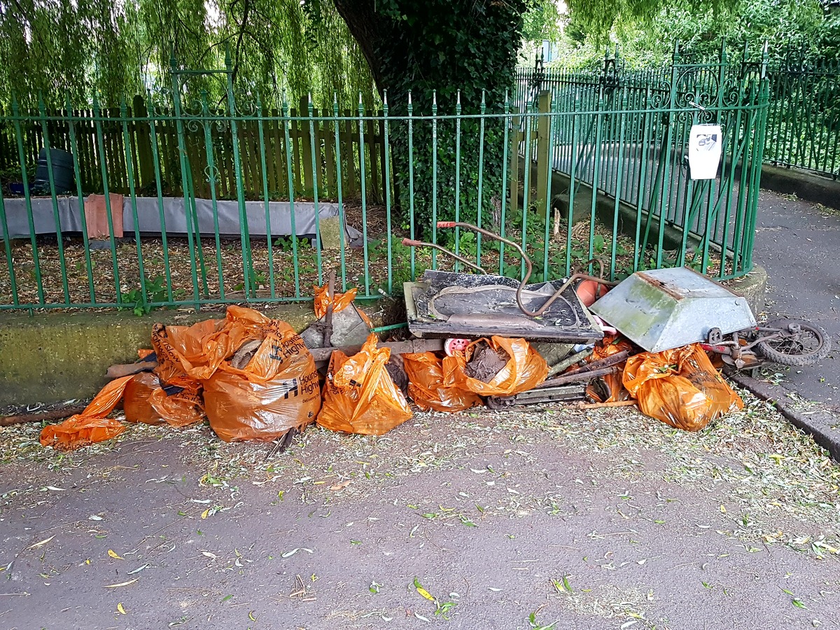 Litter pick - the haul
